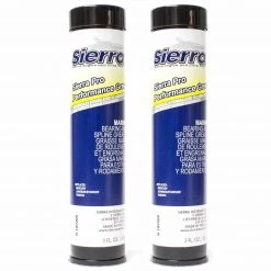 SIERRA Marine Grease Premium Marine Bearing Grease, 2-Pack Of 3 Oz. Cartridges