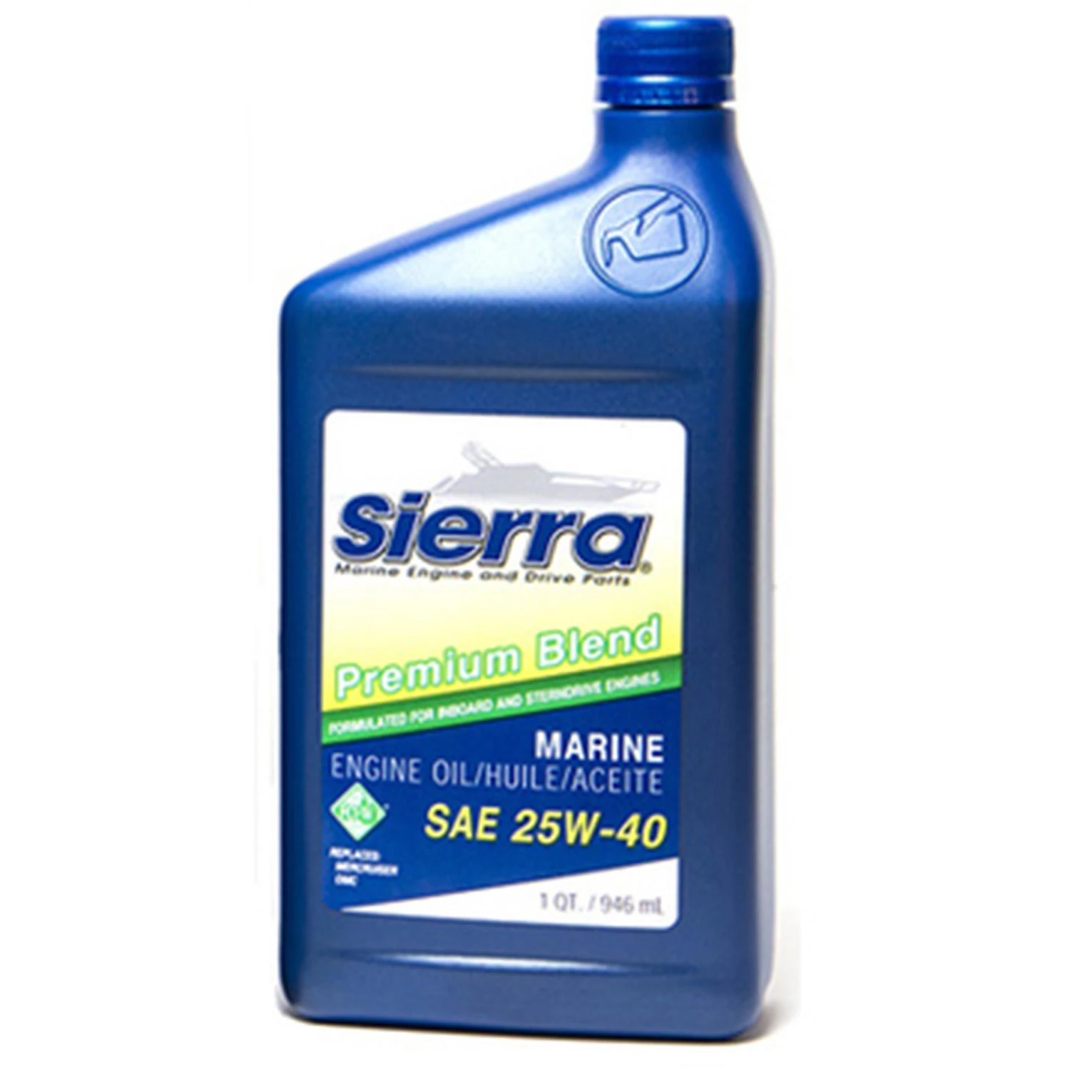 SIERRA 4 Stroke Oil 4 Stroke Marine Engine Oil - 25W-40 - 1 Quart 1 SIERRA 4 Stroke Oil 4 Stroke Marine Engine Oil - 25W-40 - 1 Quart