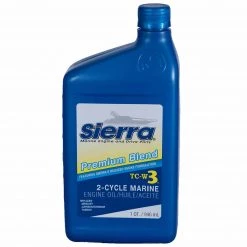 SIERRA 2 Stroke Oil 2-Stroke Marine Premium Engine Oil - TC-W3 - 1 Quart