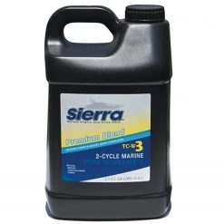 SIERRA 2 Stroke Oil 2-Stroke Marine Premium Engine Oil - TC-W3 - 2.5 Gallons