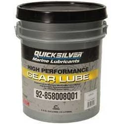 Lubricant Oil Quicksilver High Performance Gear Lube, 5 Gallons 1 Lubricant Oil Quicksilver High Performance Gear Lube, 5 Gallons