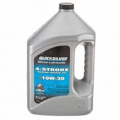 QUICKSILVER 4 Stroke Oil Premium SAE 10W-30 4-Stroke Marine Engine Oil, Gallon