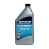 QUICKSILVER 4 Stroke Oil Premium SAE 25W-40 4-Stroke Marine Engine Oil, Quart