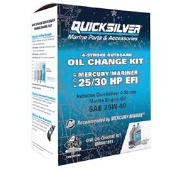 QUICKSILVER 4 Stroke Oil 8M0081911 Oil Change Kit For 25/30 HP Engines
