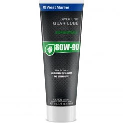 WEST MARINE Lubricant Oil Biorenewable 80W-90 Lower Unit Gear Lube, 10 Oz.