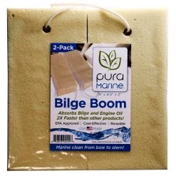 PURA MARINE Oil Sorbents Bilge Boom Oil Absorbant Sponge, 2-Pack
