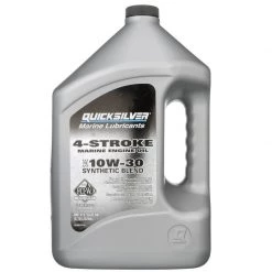QUICKSILVER 4 Stroke Oil 10W30 Synthetic Blend 4-Stroke Outboard Oil, Gallon