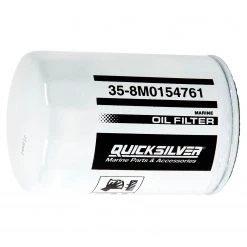 QUICKSILVER Oil Filters 8M0154761 Oil Filter - Crusader, OMC, Pleasure Craft, Marine Power, Volvo, Yamaha, Mallory, Fram, Sierra