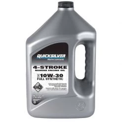 QUICKSILVER 4 Stroke Oil 10W30 Full Synthetic 4-Stroke Marine Engine Oil, Gallon