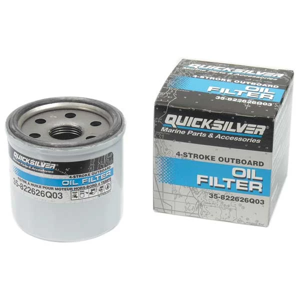 QUICKSILVER Oil Filters 8M0162832 Oil Filter, Mercury And Mariner Outboards 1 QUICKSILVER Oil Filters 8M0162832 Oil Filter, Mercury And Mariner Outboards