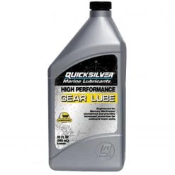 Lubricant Oil Quicksilver SAE 90 High Performance Gear Lube, Quart