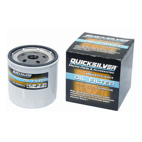 QUICKSILVER Oil Filters 858004Q High Performance Oil Filter, MerCruiser Stern Drive & Inboards Engines 1 QUICKSILVER Oil Filters 858004Q High Performance Oil Filter, MerCruiser Stern Drive & Inboards Engines